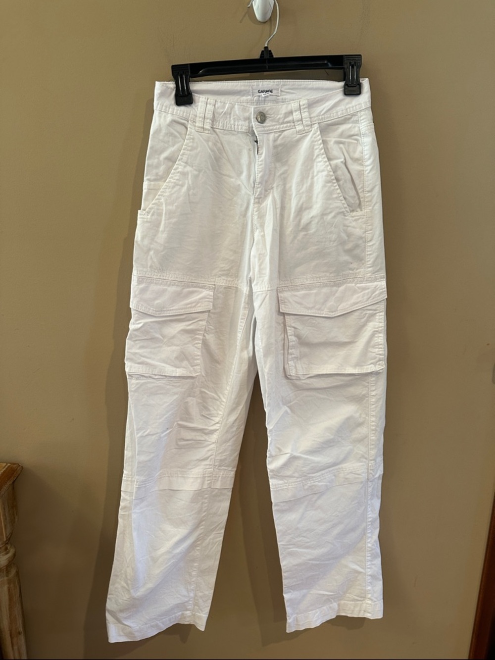 Garage cargo white pants - Picture 2 of 5